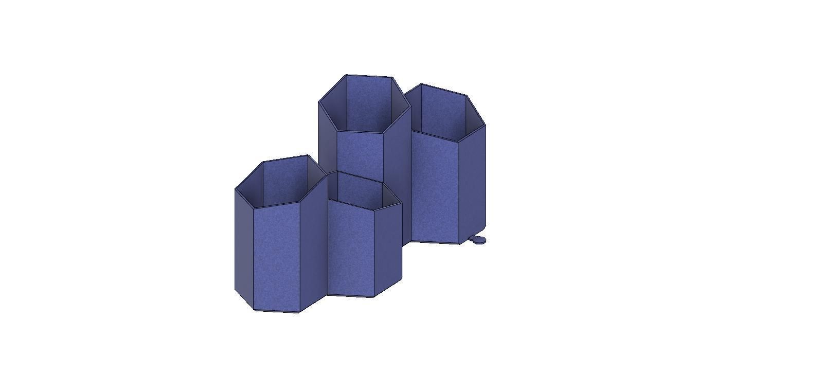 Download STL file Hex Desk Snake • Template to 3D print ・ Cults