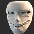 purdgemask1-7.jpg Purge American Full Face Cosplay Mask - Purge Night Mask 3D print model