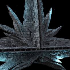 untitled.2958.png OBJ file Crystal Alien Monolith Kit bash 4・3D printer model to download, aramar