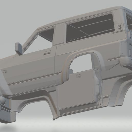 foto 5.jpg Fichier STL Carrosserie imprimable Nissan Patrol GR・Plan pour impression 3D à télécharger, hora80