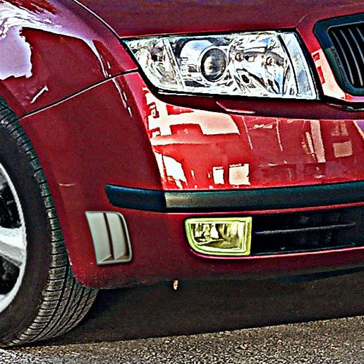 bonnet vent vw/skoda/audi and other. 3D model