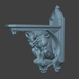 Screenshot-2026-05-14-223615.png Gargoyle Corbel Shelf Bracket – Gothic Wall Shelf Support, Hangable Gargoyle Decor
