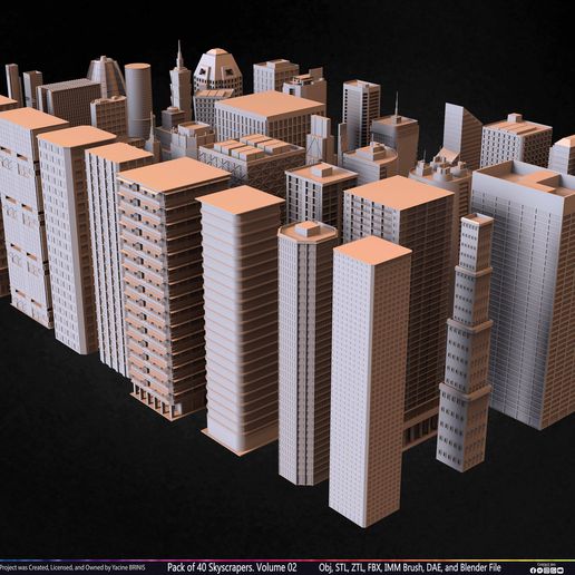 Pack-of-40-Skyscrapers-Volume-02-Sculpted-by-Yacine-BRINIS-Set-041.jpg Pack Of 40 Skyscrapers Volume 02