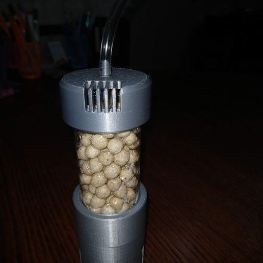 Air Powered Aquarium Bio-Filter 3D model