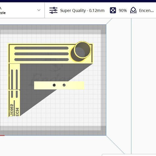 0014.jpg PORTA CARRETES DOBLE FILAMENTO, DOUBLE FILAMENTREEL HOLDER, ENDER, ENDER 3, 3d PRINTING, IMPRESION 3D