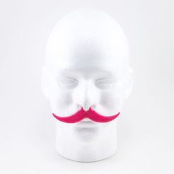 Free STL file Handlebar Mustachio 🥳・3D printable object to