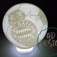 IMG_20230202_181434471.jpg Bayern München Germany Soccer Ball light, Tealight, READING LIGHT, PARTY LIGHT