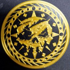 SoT_Coaster.jpeg STL-Datei Sea of Thieves Coaster・Design für den 3D-Druck zum Herunterladen