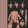 ZBrush-Document2.jpg Demon with heads