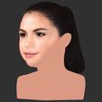 36.jpg Selena Gomez bust ready for full color 3D printing
