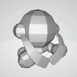 Tiny-Registeel.jpg Fichier STL Tiny Registeel Pokemon Lowpoly・Design pour impression 3D à télécharger