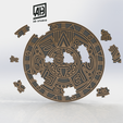 1.png Ancient Mystery 3D Puzzle - Mayan Calendar