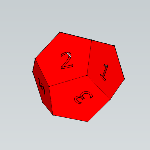 Dice - 12 Faces