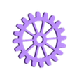 Wheel_flat_1.stl Cogwheel N=20