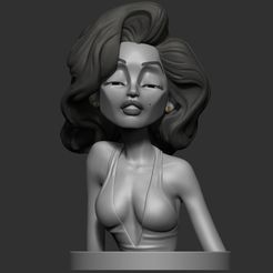 1.jpg Marilyn Monroe Stylized Bust