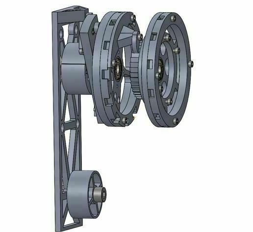 assembly.jpg kinetic sculpture 3D printed