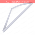1-7_Of_Pie~9.25in-cookiecutter-only2.png Slice (1∕7) of Pie Cookie Cutter 9.25in / 23.5cm