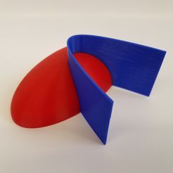 20191114_090346.jpg STL-Datei Intersecting Surfaces・3D-Drucker-Vorlage zum herunterladen