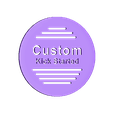 Tapa_con_Custom_KS.stl Centrifugal Clutch cover fix for Zanella 50cc. motorbike (moped)