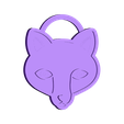 Tag_Keyring_Fox.stl Free STL file Critter Tags・3D printing template to download