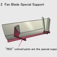 1-Fan-Snubber-Parts02.jpg Jet Engine Component; Fan, Metal Blade with Snubber