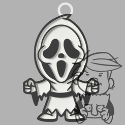 ScreamA.png Fichier STL Baby Chains - AHHHHHHHH・Plan imprimable en 3D à télécharger
