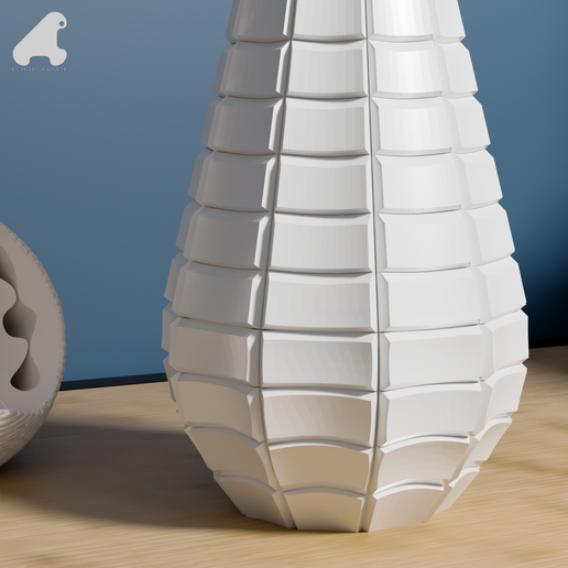 Free STL file Spindles vase - Vase retourné 🏺 (3MF)・3D printing ...