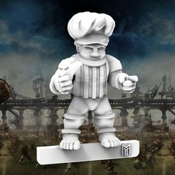 27ed0c97-42b3-43c4-9cda-094c3568e163.jpg Halfling Chef Ref - Árbitro de deportes sangrientos de fantasía