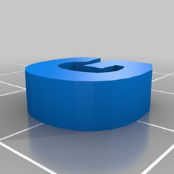 5e36e02cfede56e43ff9c47115277f05.png Free STL file Letter G・3D print object to download, Gatober
