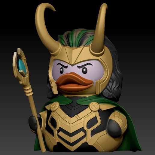 Rubber Duck - Loki Marvel - 3D print