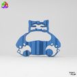 20230411_174216.jpg Fichier STL Retournement de texte - Snorlax・Plan pour impression 3D à télécharger