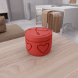 untitled1.png 3D Heart Box for Valentine Gift with Stl File & Mini Box, Heart Art, Decorative Box, 3D Printed Decor, Heart Decor, Storage Boxes