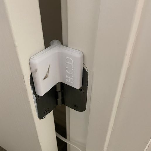 3D printed Hold Door Open Hinge Slide・Cults