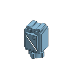 laser-battery.png STL file Laser gun external battery・3D printable design to download