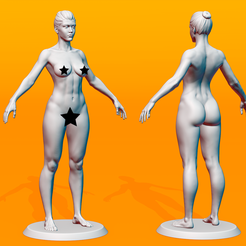 SG-trader2.png STL file Female Anatomy Figurine・3D printing template to download