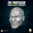 THE PROFESSOR FAN ART INSPIRED BY PROFESSOR X The Professor, fan art head inspired by Proffesor X