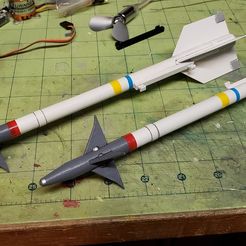 20190427_201338.jpg Fichier 3D gratuit Missile Sidewinder pour Freewing Jets・Design pour impression 3D à télécharger