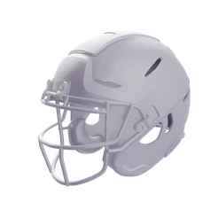 1.png Fichier STL Casque de football・Objet imprimable en 3D à télécharger