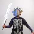 Capture d’écran 2017-08-23 à 13.16.46.png Free STL file Thunder Helm - Zelda Breath of The Wild・3D printable model to download