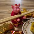 9f754d2e347c6bc34cc59416e8031275_display_large.jpg Multi-Color Year of the Pig Chopstick Holder