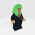 ELEVE-IMAGINAIRE-1minifig.png 12 Hogwarts students, Hedwig and 7 accessories