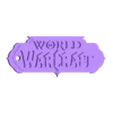 WOWLogo.stl Wow Keychain