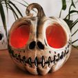 Jack Skellington Pumpkin 2025 edition - Halloween Lantern Decor - No Supports 3D Print STL/3MF