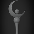 MoonStickBackBase.png Sailor Moon Moon Stick for Cosplay