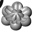 Mold-Florentine-rosette-08.jpg Mold Florentine rosette onlay relief 3D print model