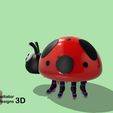 8D105C07-E49A-4BEB-8DB3-C6E72054BF71.jpeg Lady Bug Diva, Print in place, No Supports, GD3D