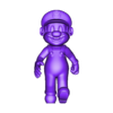 Mario .OBJ Juguete de mesa Mario Walking Pose