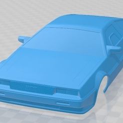 DeLorean-DMC-12-1981-Ventanas-Cerradas-1.jpg 3D file DeLorean DMC 12 1981 Printable Body Car・3D printer design to download