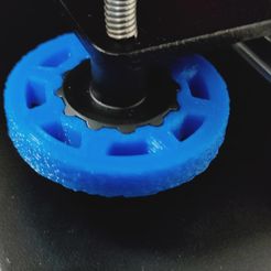 IMG20200313201857.jpg Free STL file i3-Mega-S-bed_level_knob・3D printer model to download