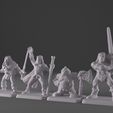 heroes-heroquest-sharpned-enfenix-blender-02.jpg HeroQuest - reshaped Heroes (Barbar, Dwarf, Elf, Wizard)